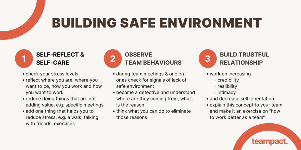 Build a Safe Environment