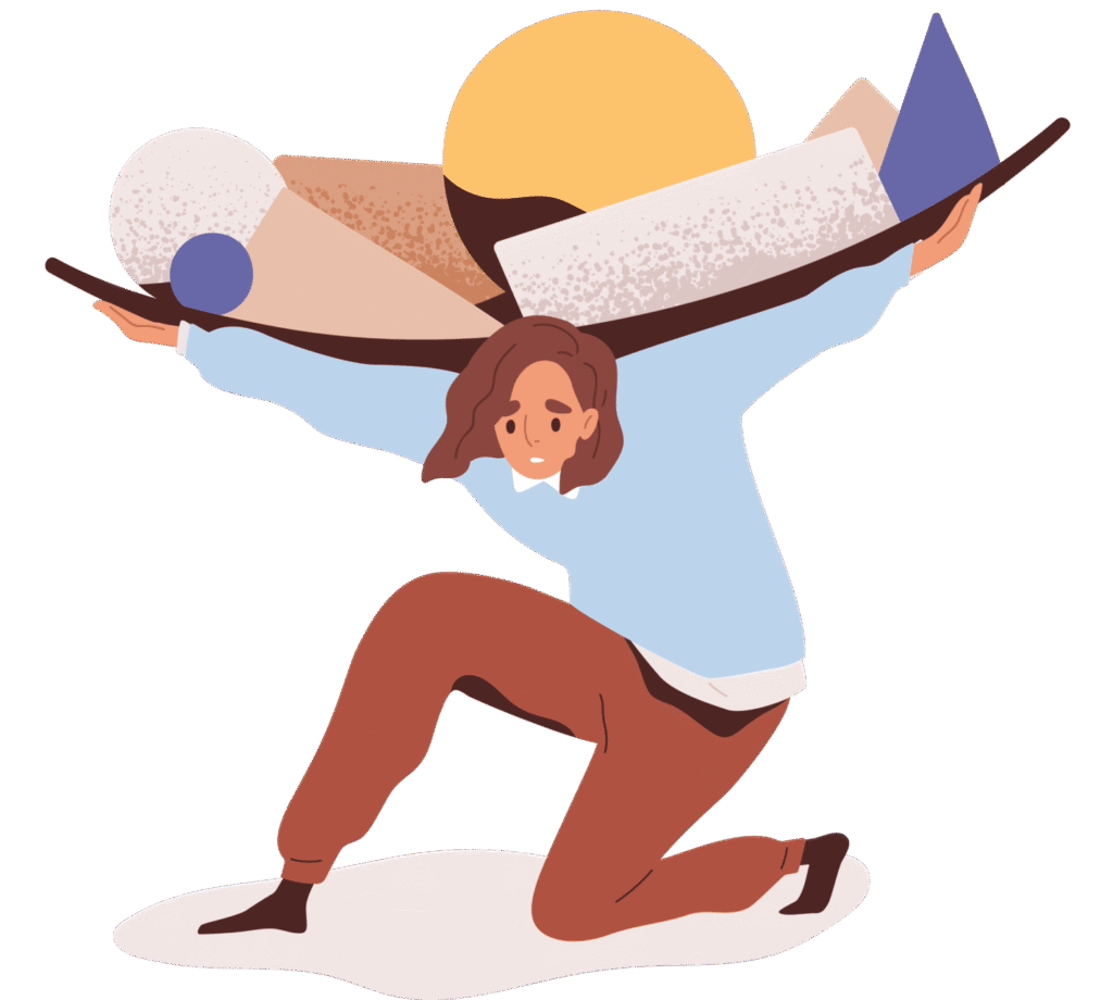 Leader Carrying it Alone